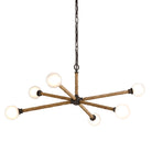 Troy Lighting Canada - F7256-BRZ - Six Light Chandelier - Nomad - Bronze