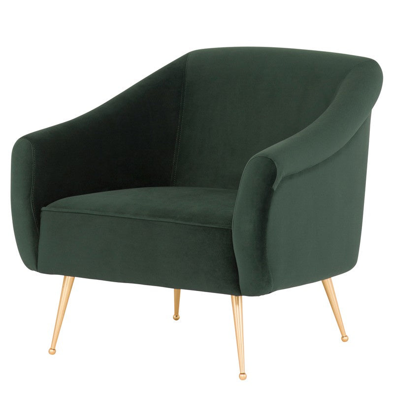 Nuevo Living - HGSC288 - Occasional Chair - Lucie - Emerald Green
