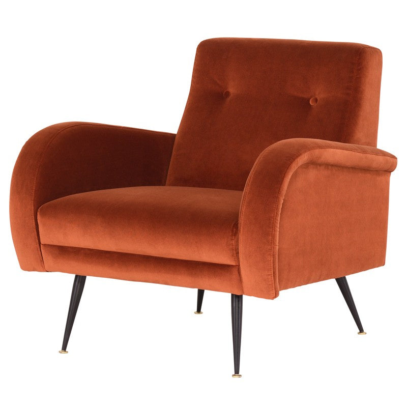 Nuevo Living - HGSC315 - Occasional Chair - Hugo - Rust