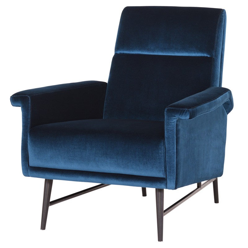 Nuevo Living - HGSC345 - Occasional Chair - Mathise - Midnight Blue