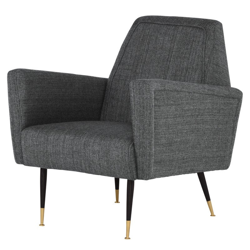 Nuevo Living - HGSC366 - Occasional Chair - Victor - Dark Grey Tweed