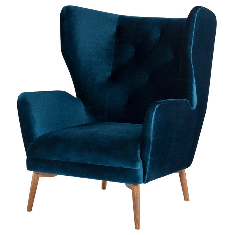 Nuevo Living - HGSC382 - Occasional Chair - Klara - Midnight Blue
