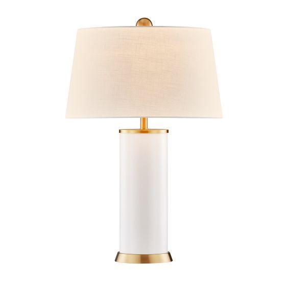 Savoy House - 11-CD20-BDB - One Light Table Lamp - Melissa - Blanc de Blanc