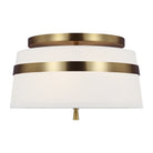 Visual Comfort Studio Canada - AF1143BBS - Three Light Semi-Flush Mount - Cordtlandt - Burnished Brass
