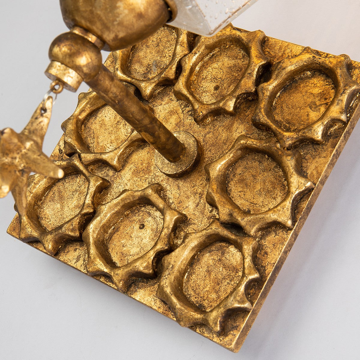 Lucas + McKearn - BB1002G-1 - One Light Wall Sconce - Star - Gold Leaf