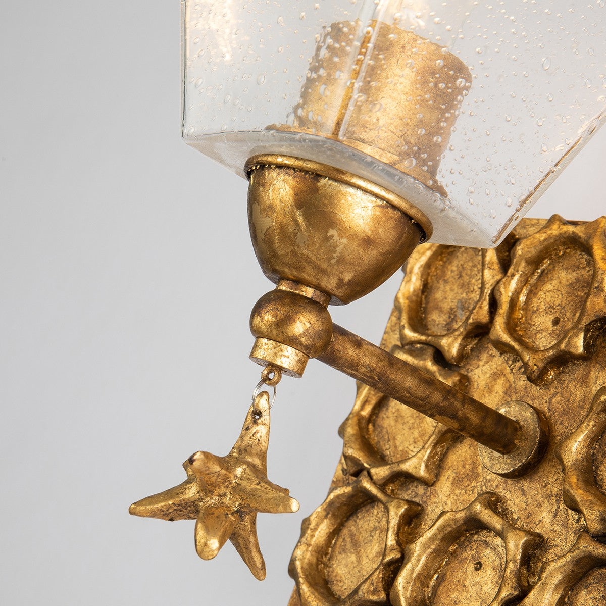 Lucas + McKearn - BB1002G-1 - One Light Wall Sconce - Star - Gold Leaf