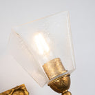 Lucas + McKearn - BB1002G-2 - Two Light Vanity - Star - Gold Leaf