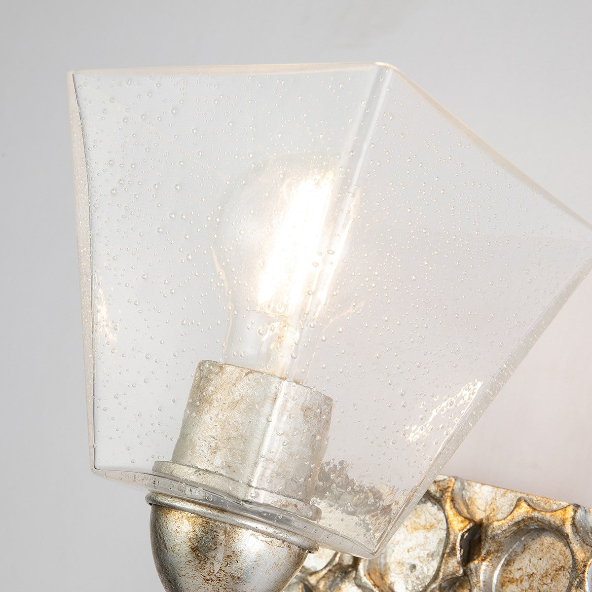 Lucas + McKearn - BB1002S-1 - One Light Wall Sconce - Star - Silver Leaf