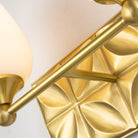 Lucas + McKearn - BB1300AGB-2 - Applique murale deux lumières - Epsilon - Laiton vieilli