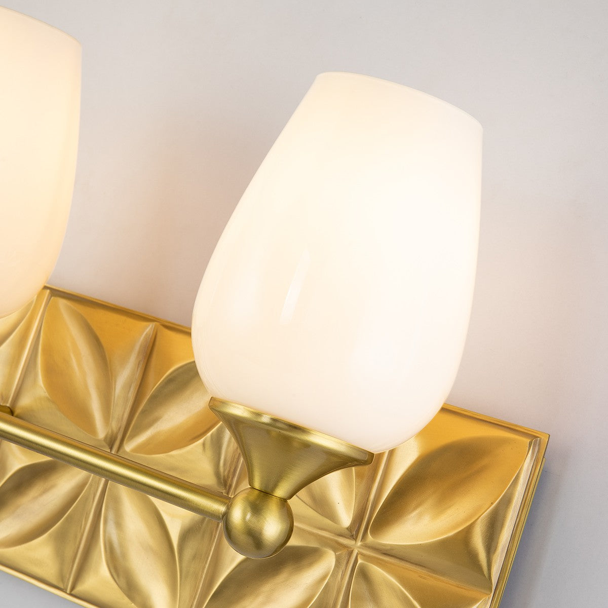 Lucas + McKearn - BB1300AGB-3 - Three Light Vanity - Epsilon - Aged Brass