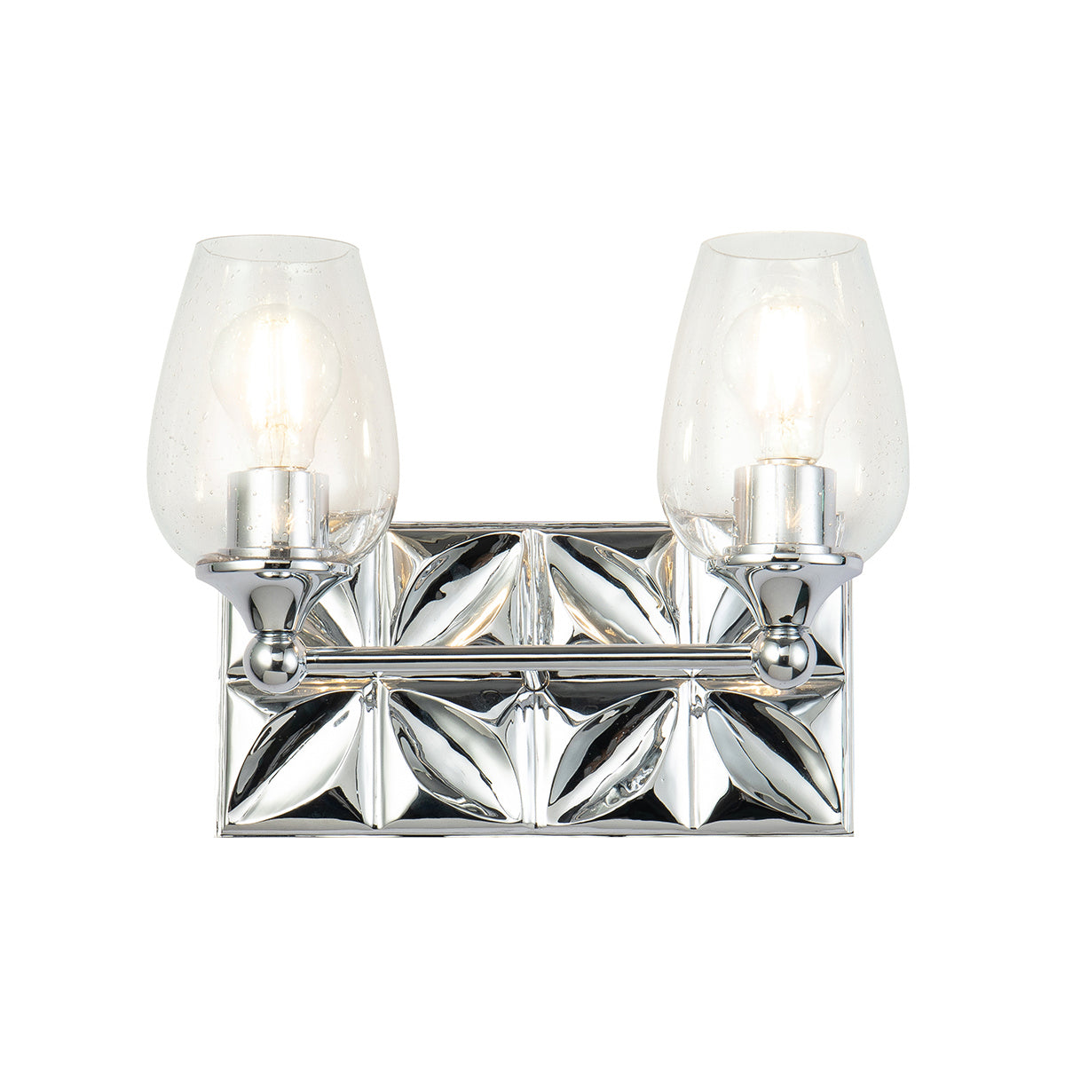 Lucas + McKearn - BB1300PC-2 - Applique murale deux lumières - Epsilon - Chrome poli