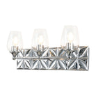 Lucas + McKearn - BB1300PC-3 - Applique murale à trois lumières - Epsilon - Chrome poli