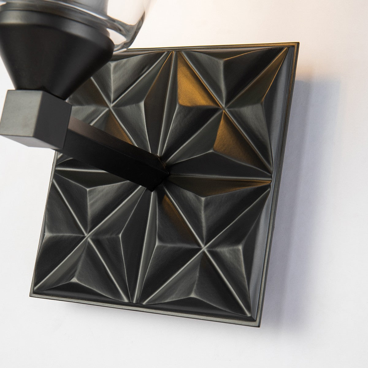 Lucas + McKearn - BB1302MB-1 - Une lumière Murale - Alpha - Noir mat