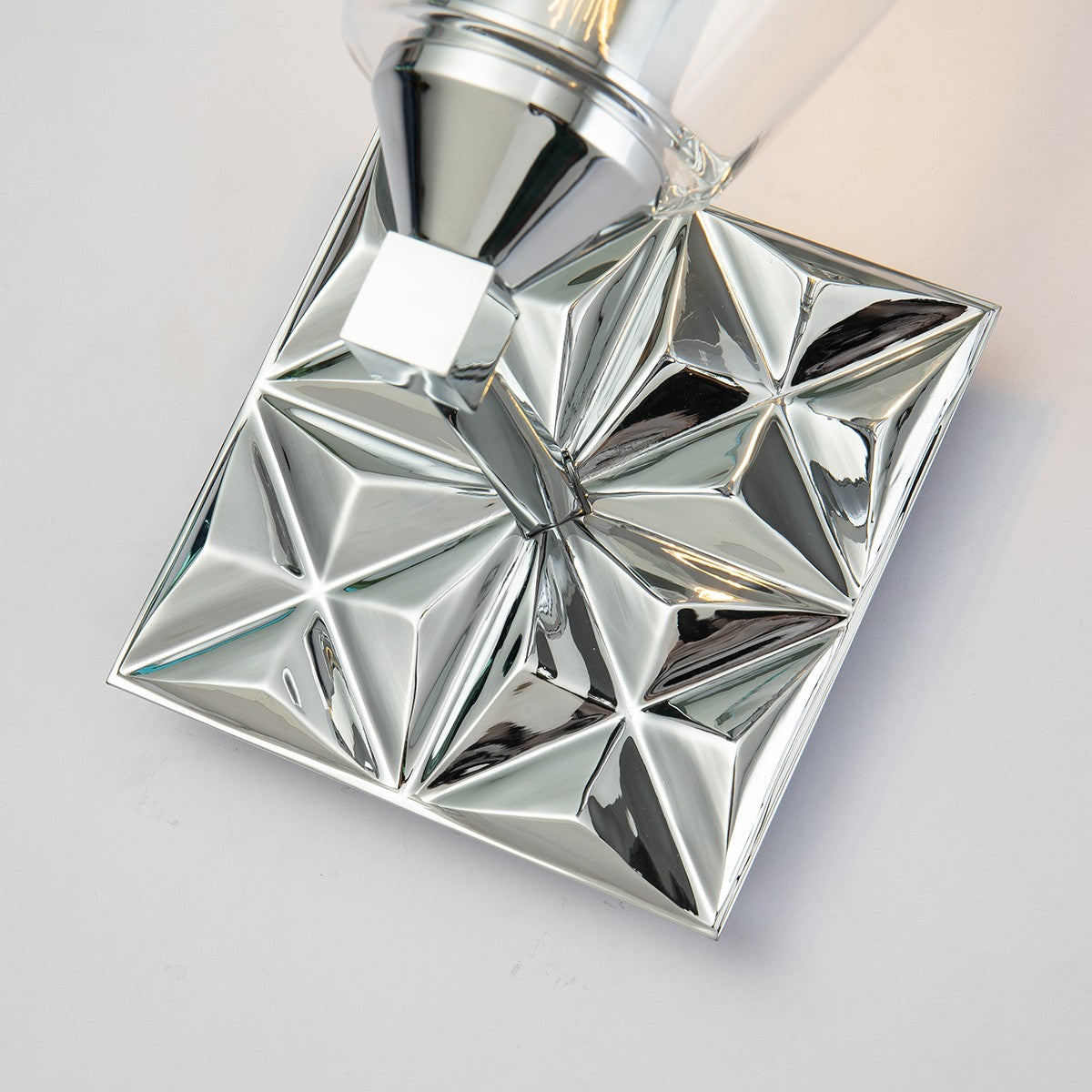 Lucas + McKearn - BB1302PC-1 - Une lampe Murale - Alpha - Chrome poli