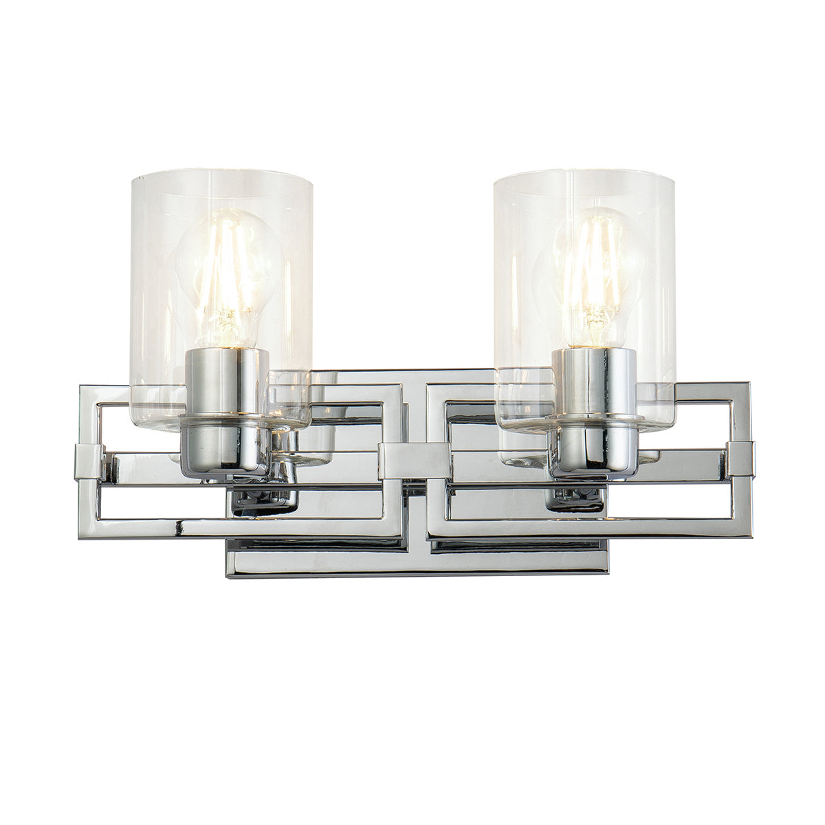 Lucas + McKearn - BB90117PC-2 - Two Light Vanity - Estes - Polished Chrome