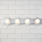Lucas + McKearn - BB90417PC-4 - Applique murale à quatre lumières - Soleil - Chrome poli