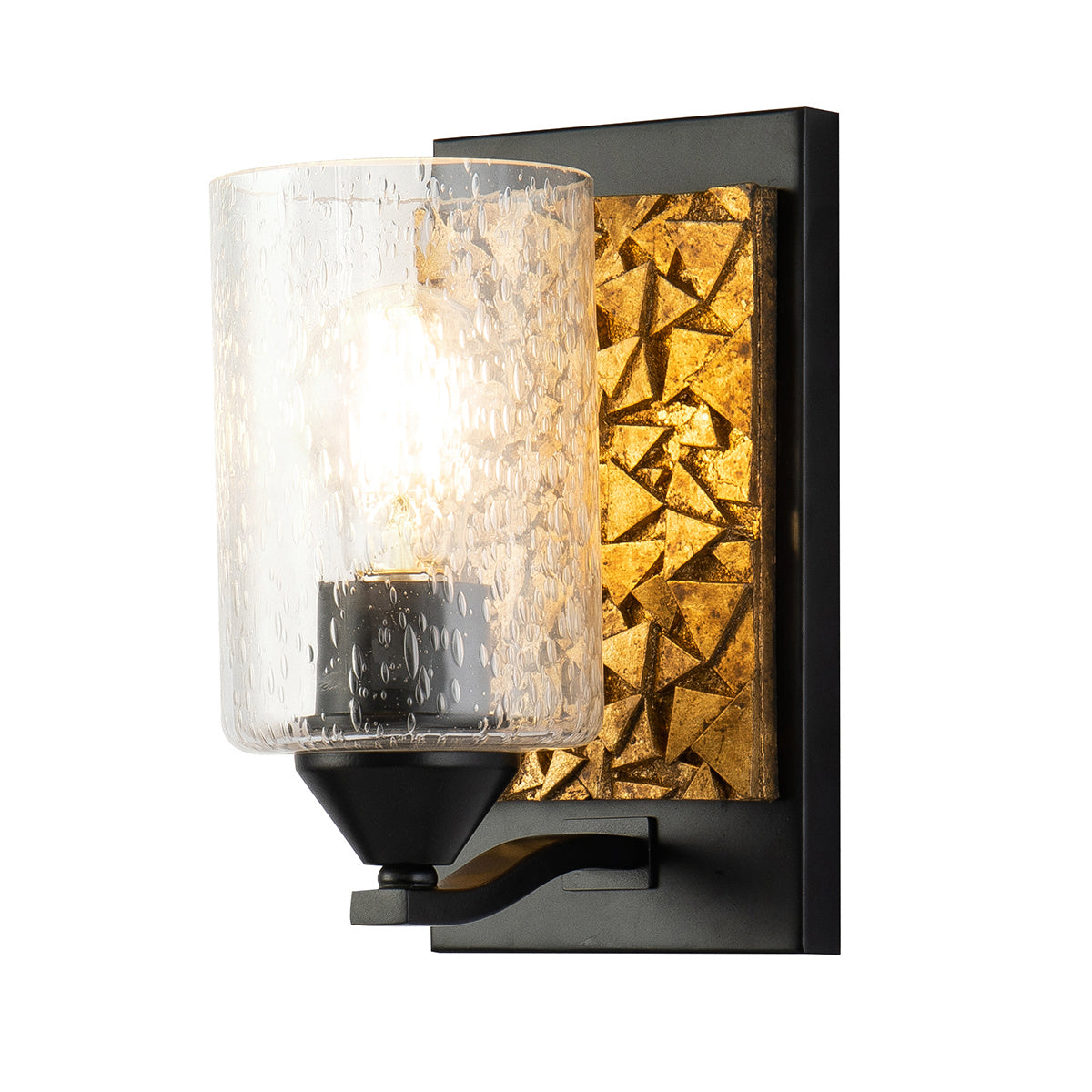 Lucas + McKearn - BB90586MB-1B1G - One Light Wall Sconce - Bocage - Matte Black