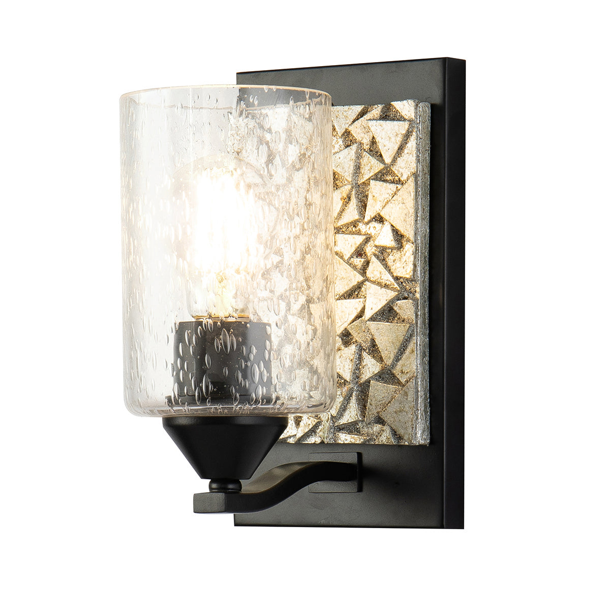 Lucas + McKearn - BB90586MB-1B1S - One Light Wall Sconce - Bocage - Matte Black