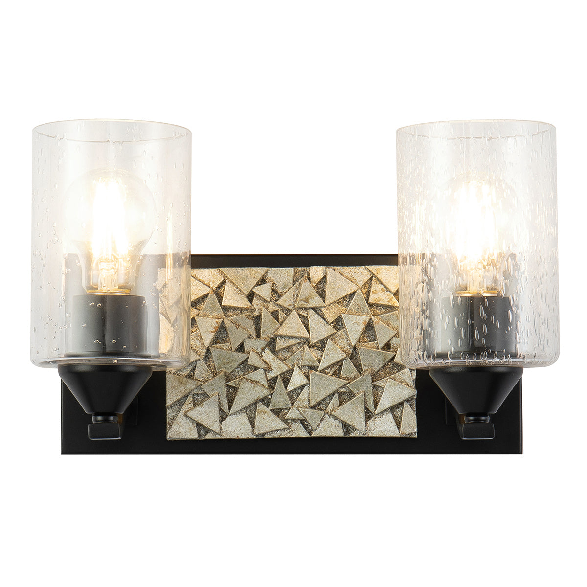 Lucas + McKearn - BB90586MB-2B1S - Two Light Vanity - Bocage - Matte Black