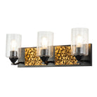 Lucas + McKearn - BB90586MB-3B1G - Three Light Vanity - Bocage - Matte Black