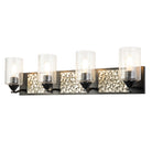 Lucas + McKearn - BB90586MB-4B1S - Four Light Vanity - Bocage - Matte Black