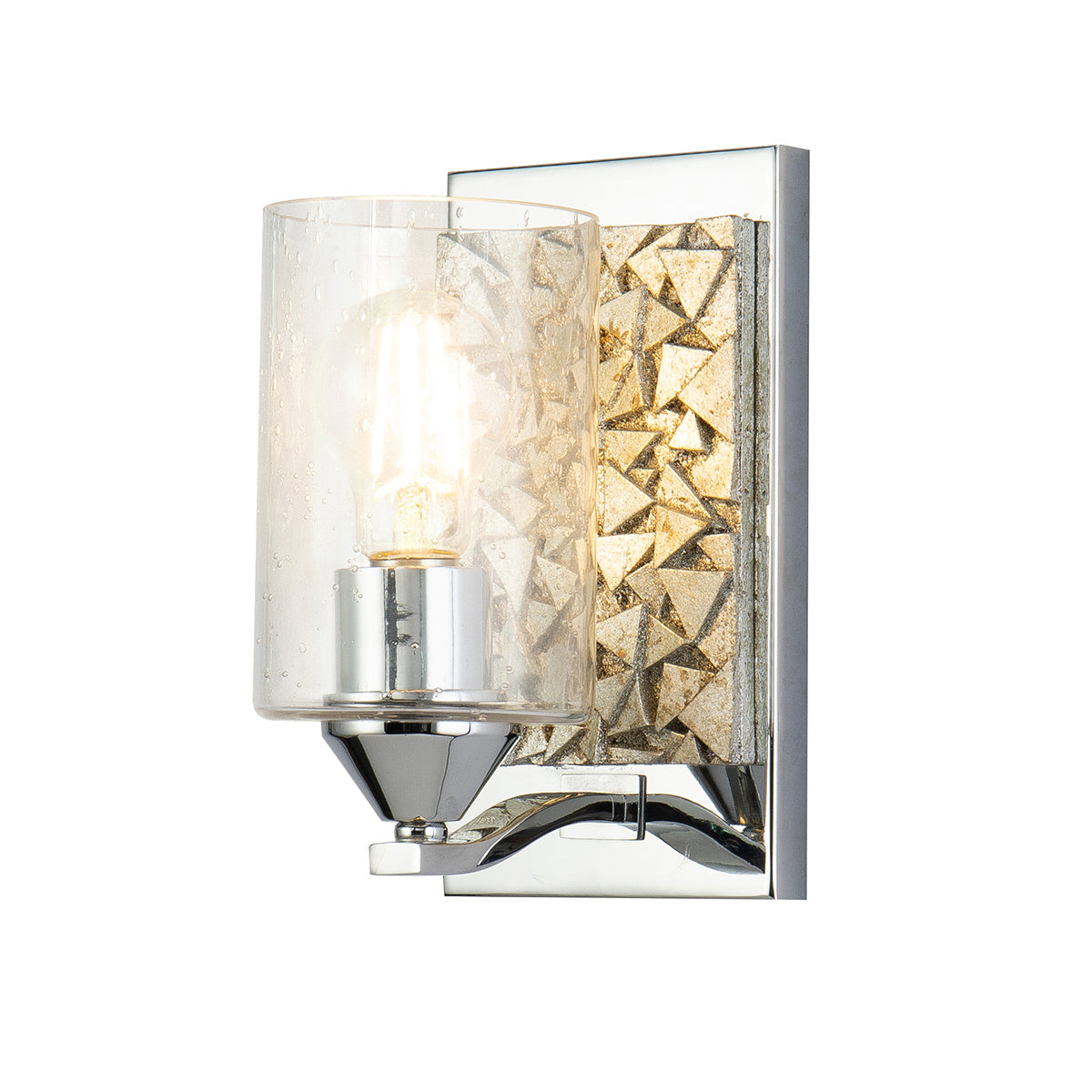Lucas + McKearn - BB90586PC-1B1S - One Light Wall Sconce - Bocage - Polished Chrome