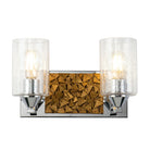 Lucas + McKearn - BB90586PC-2B1G - Two Light Vanity - Bocage - Polished Chrome