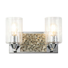 Lucas + McKearn - BB90586PC-2B1S - Two Light Vanity - Bocage - Polished Chrome