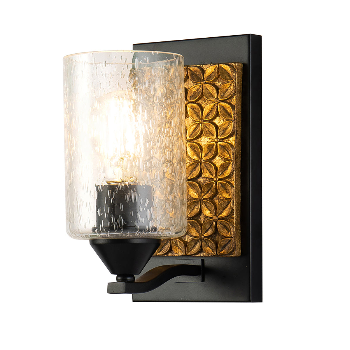 Lucas + McKearn - BB90587MB-1B2G - One Light Wall Sconce - Arcadia - Matte Black
