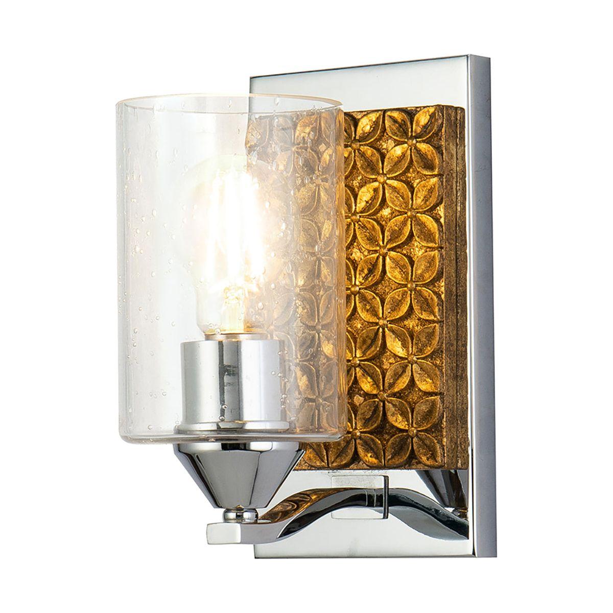 Lucas + McKearn - BB90587PC-1B2G - One Light Wall Sconce - Arcadia - Polished Chrome