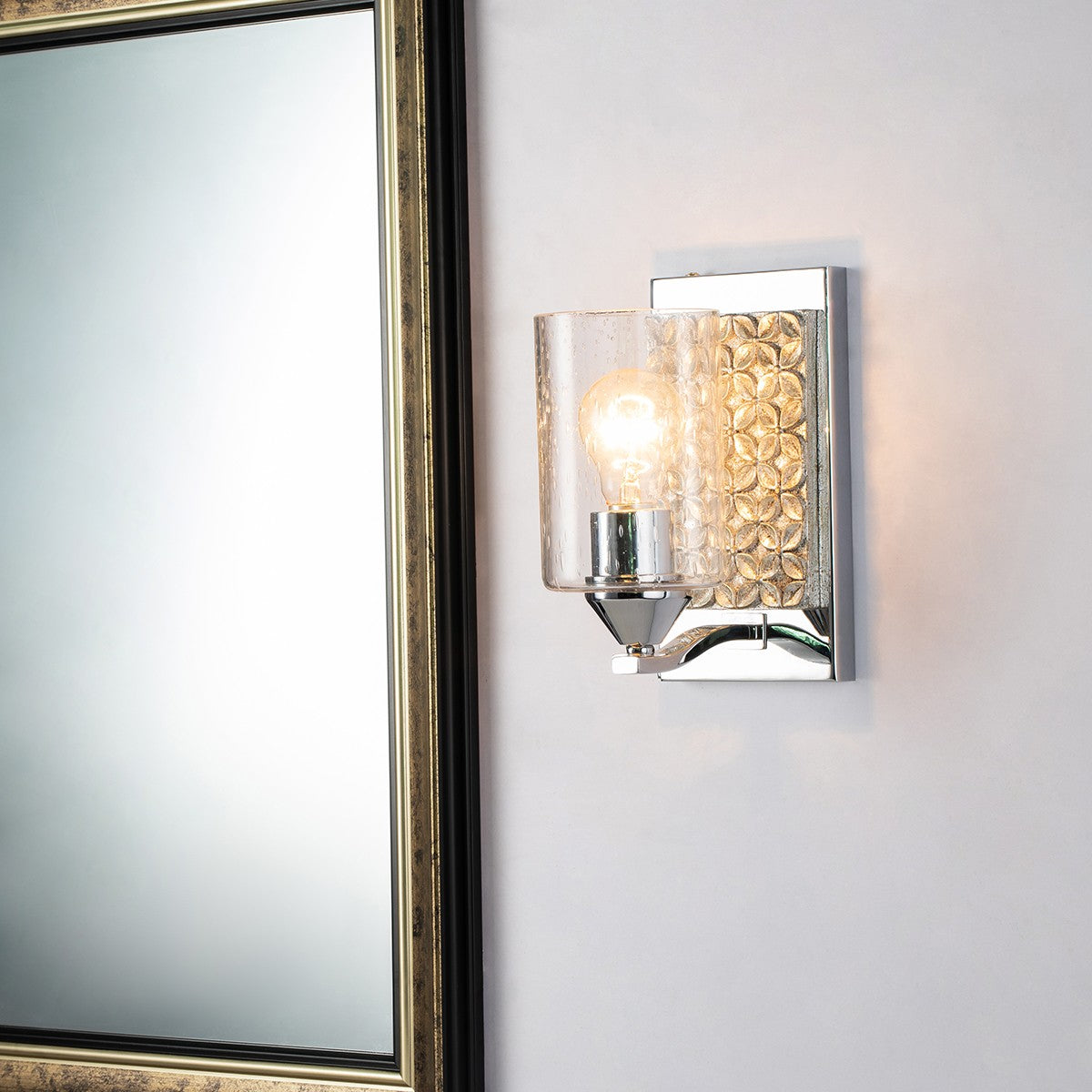 Lucas + McKearn - BB90587PC-1B2S - One Light Wall Sconce - Arcadia - Polished Chrome