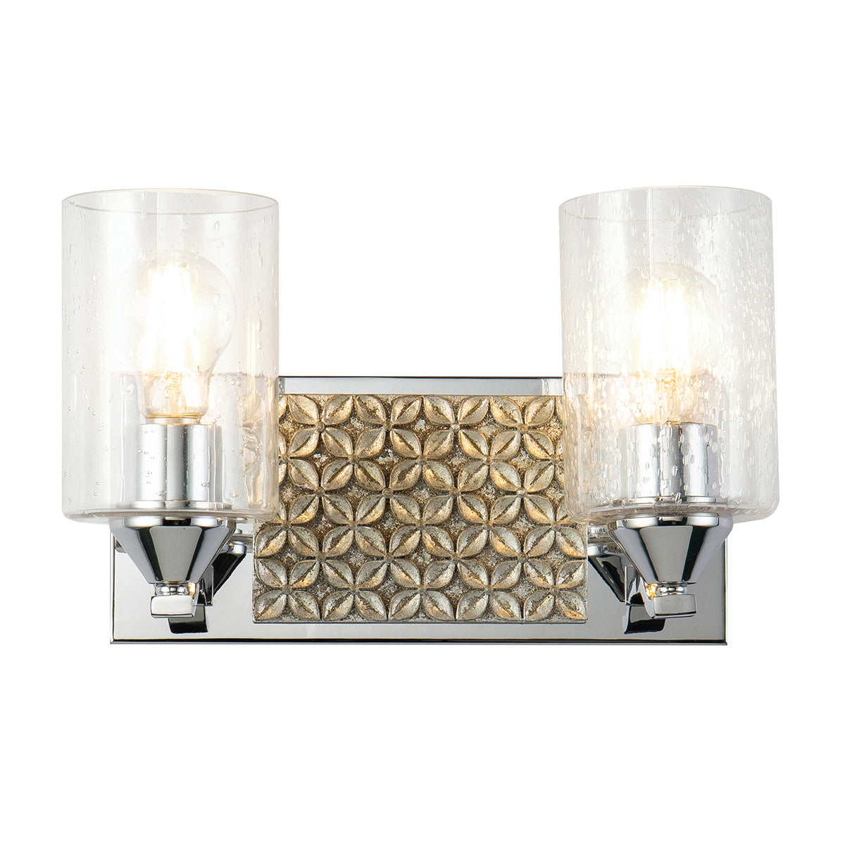 Lucas + McKearn - BB90587PC-2B2S - Two Light Vanity - Arcadia - Polished Chrome