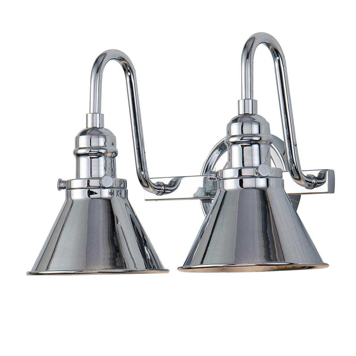 Lucas + McKearn - BB90684PC-2 - Two Light Vanity - Provence - Polished Chrome