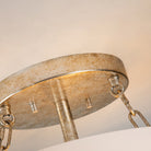 Lucas + McKearn - FM90610S-15 - Three Light Semi-Flush Mount - Sawgrass - Silver