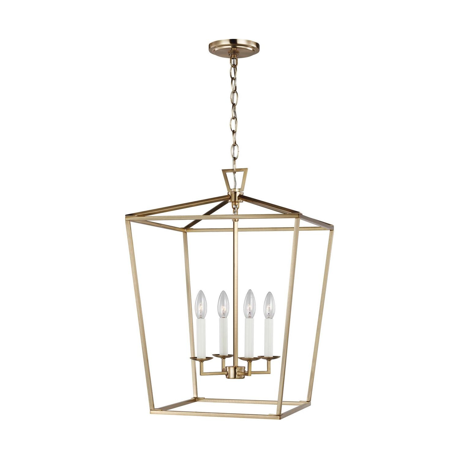 Visual Comfort Studio Canada - 5392604-848 - Four Light Lantern - Dianna - Satin Brass