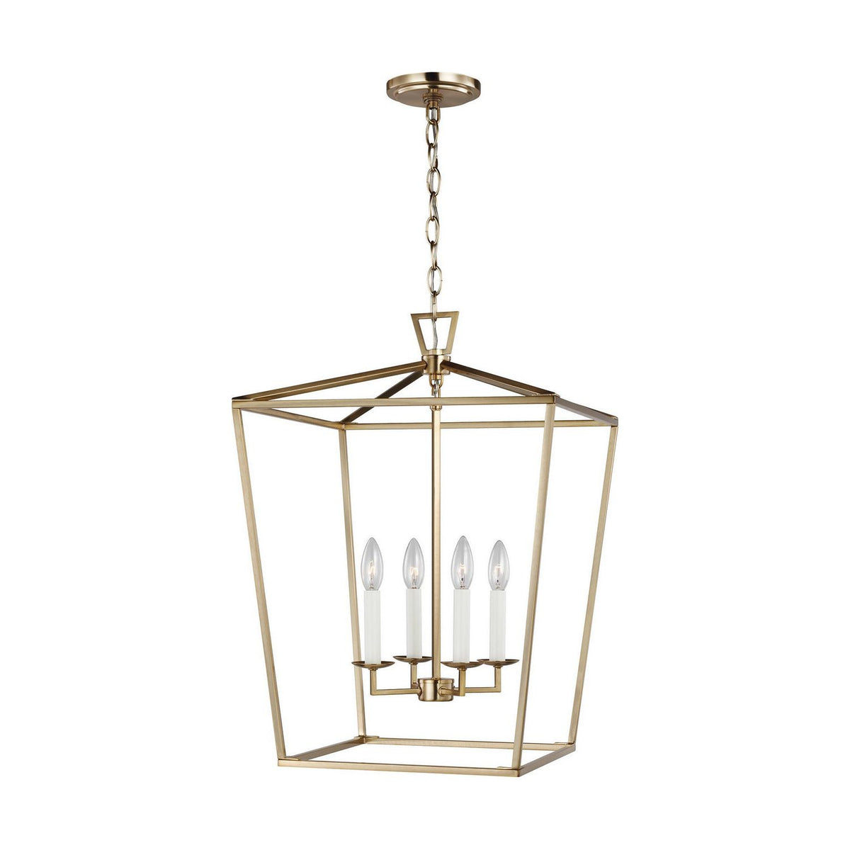 Visual Comfort Studio Canada - 5392604EN-848 - Four Light Lantern - Dianna - Satin Brass