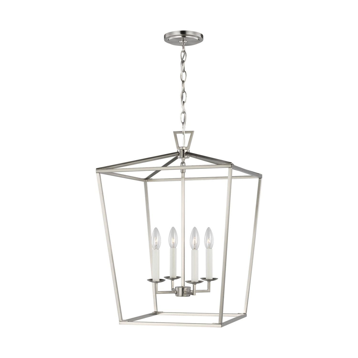 Visual Comfort Studio Canada - 5392604EN-962 - Four Light Lantern - Dianna - Brushed Nickel