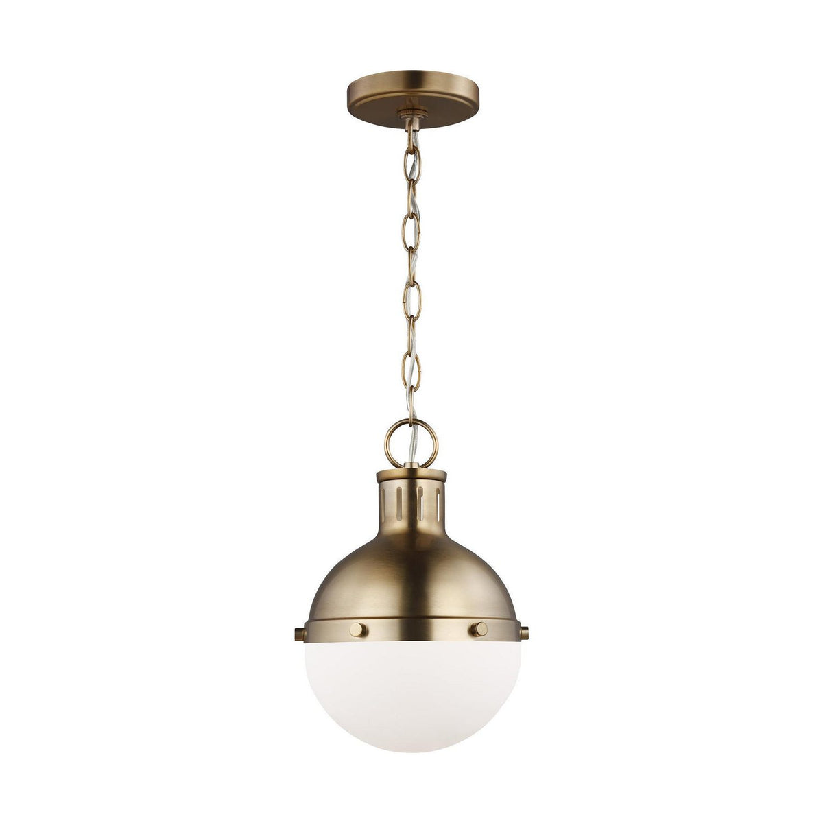 Visual Comfort Studio Canada - 6177101-848 - One Light Mini Pendant - Hanks - Satin Brass