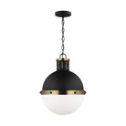 Visual Comfort Studio Canada - 6577101-112 - One Light Pendant - Hanks - Midnight Black