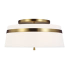 Visual Comfort Studio Canada - AF1153BBS - Three Light Semi-Flush Mount - Cordtlandt - Burnished Brass