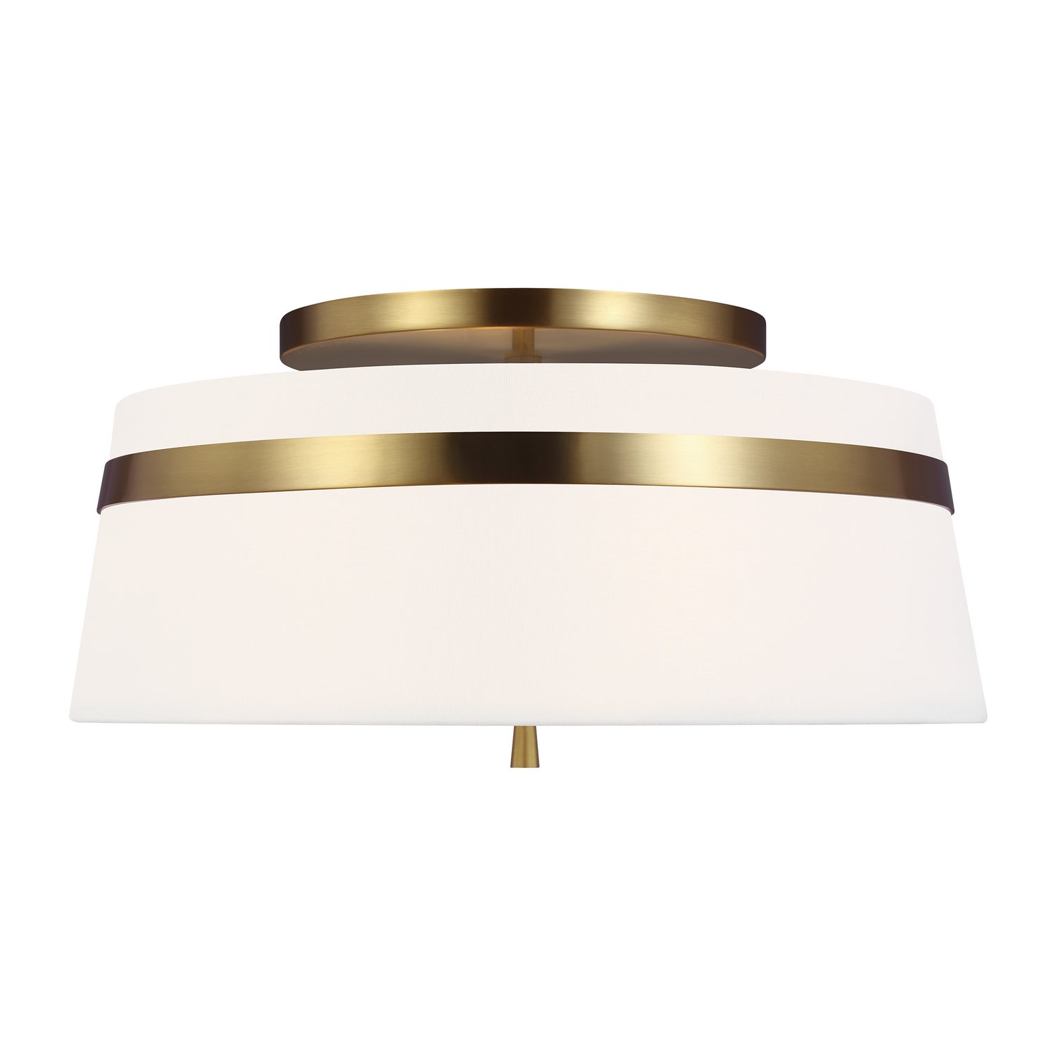 Visual Comfort Studio Canada - AF1153BBS - Three Light Semi-Flush Mount - Cordtlandt - Burnished Brass