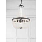 Crystorama - 603-MK - Trois lumières Suspendu - Rylee - Noir mat