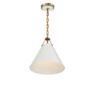 Crystorama - XAV-B8301-VG - One Light Pendant - Xavier - Vibrant Gold