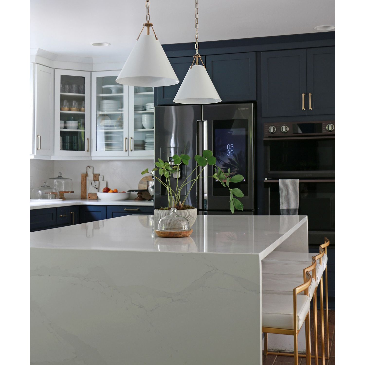 Crystorama - XAV-B8301-VG - One Light Pendant - Xavier - Vibrant Gold