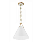 Crystorama - XAV-B8301-VG - One Light Pendant - Xavier - Vibrant Gold