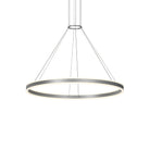 Sonneman 2307.16-J20 Double Corona LED Suspension en aluminium satiné brillant