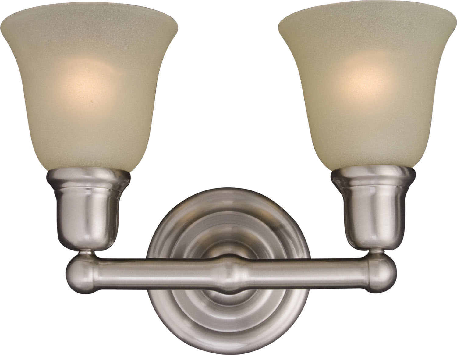 Meuble-lavabo de salle de bain Maxim Lighting 11087SVSN Bel Air en nickel satiné