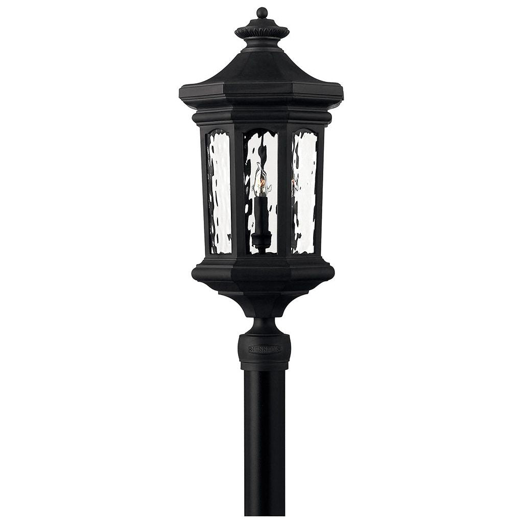 Hinkley Canada - 1601MB-LV - LED Post Top or Pier Mount Lantern - Raley - Museum Black