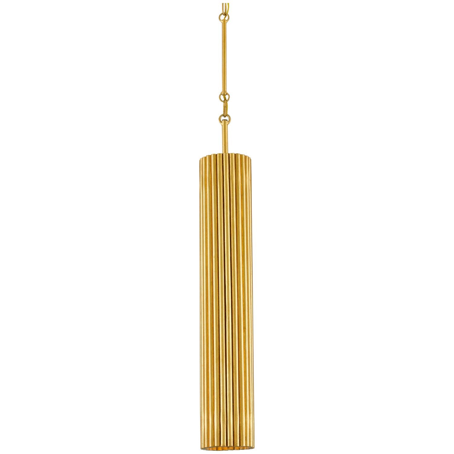 Currey and Company - 9000-0629 - LED Pendant - Penfold Collection - Contemporary Gold Leaf/Painted Contemporary Gold