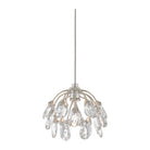 Currey and Company - 9000-0667 - One Light Pendant - Crystal - Crystal/ Contemporary Silver Leaf